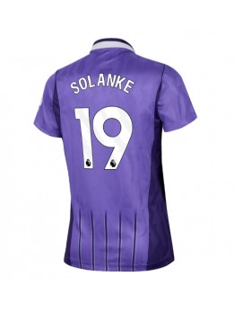 Tottenham Hotspur Dominic Solanke #19 Ausweichtrikot für Frauen 2026-27 Kurzarm Tottenham Hotspur Dominic Solanke #19 Ausweichtrikot für Frauen 2026-27 Kurzarm
